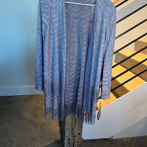 NWT Caramia Evening cover up. Gorgeous light lavender color.